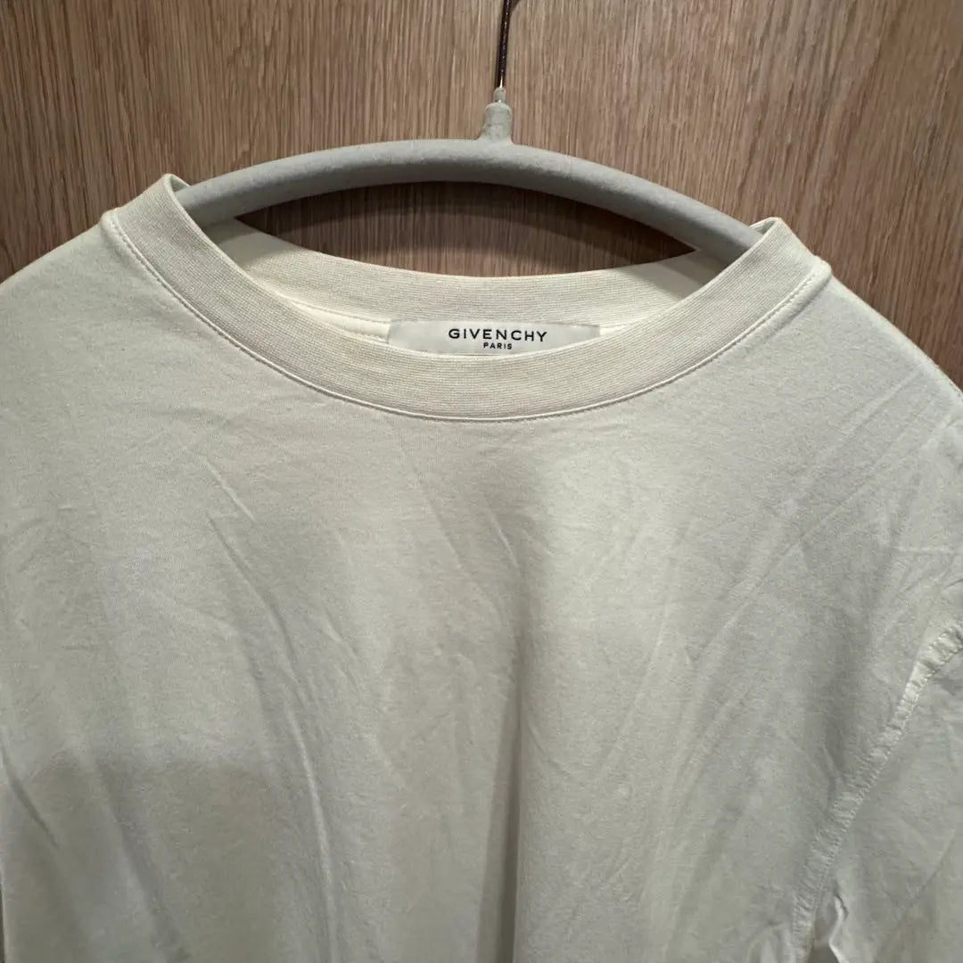 GIVENCHY PARIS White T-shirt XS