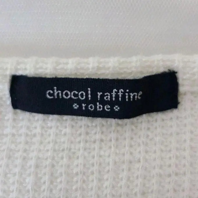 [Chocolat Fine Rove] Knit Layered Simple Feminine Casual F