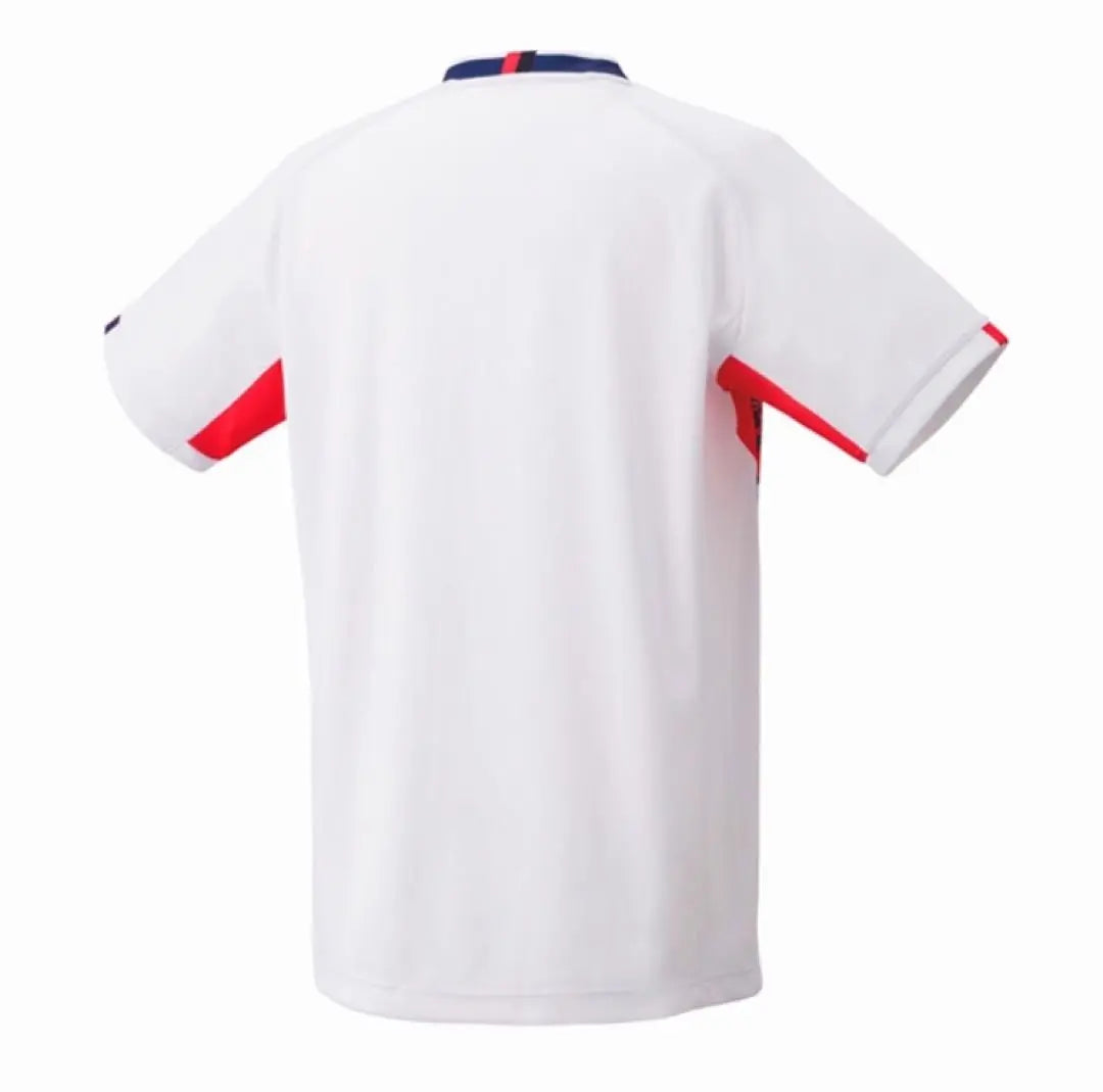 [Nuevo] Ropa de juego modelo líder de YONEX Corea, color blanco, talla O