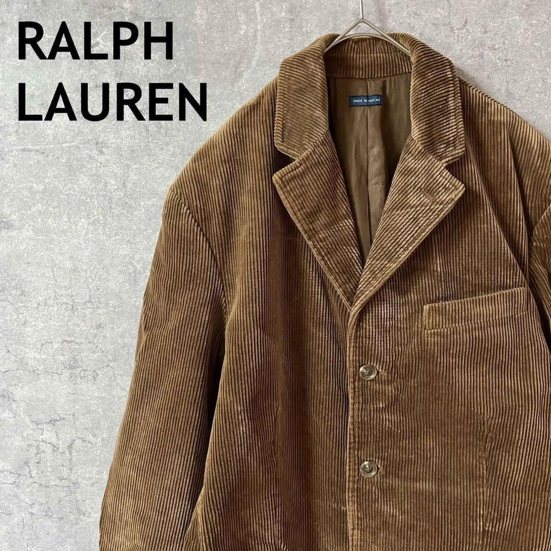 RALPH LAUREN 90S Corduroy Jacket M Men's Brown