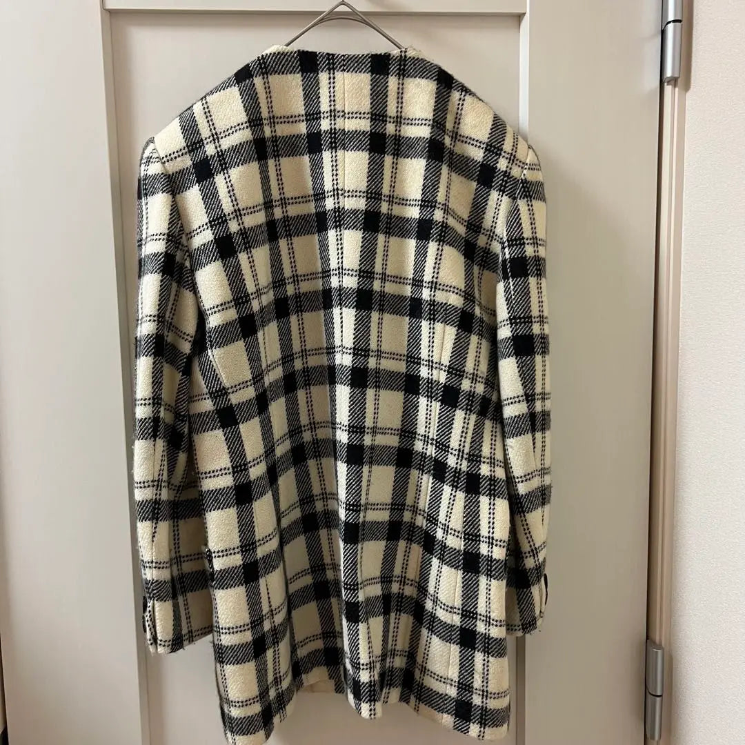 [LAPICA] LAPICA Check Pattern Tailored Jacket Size M, Beautiful Condition