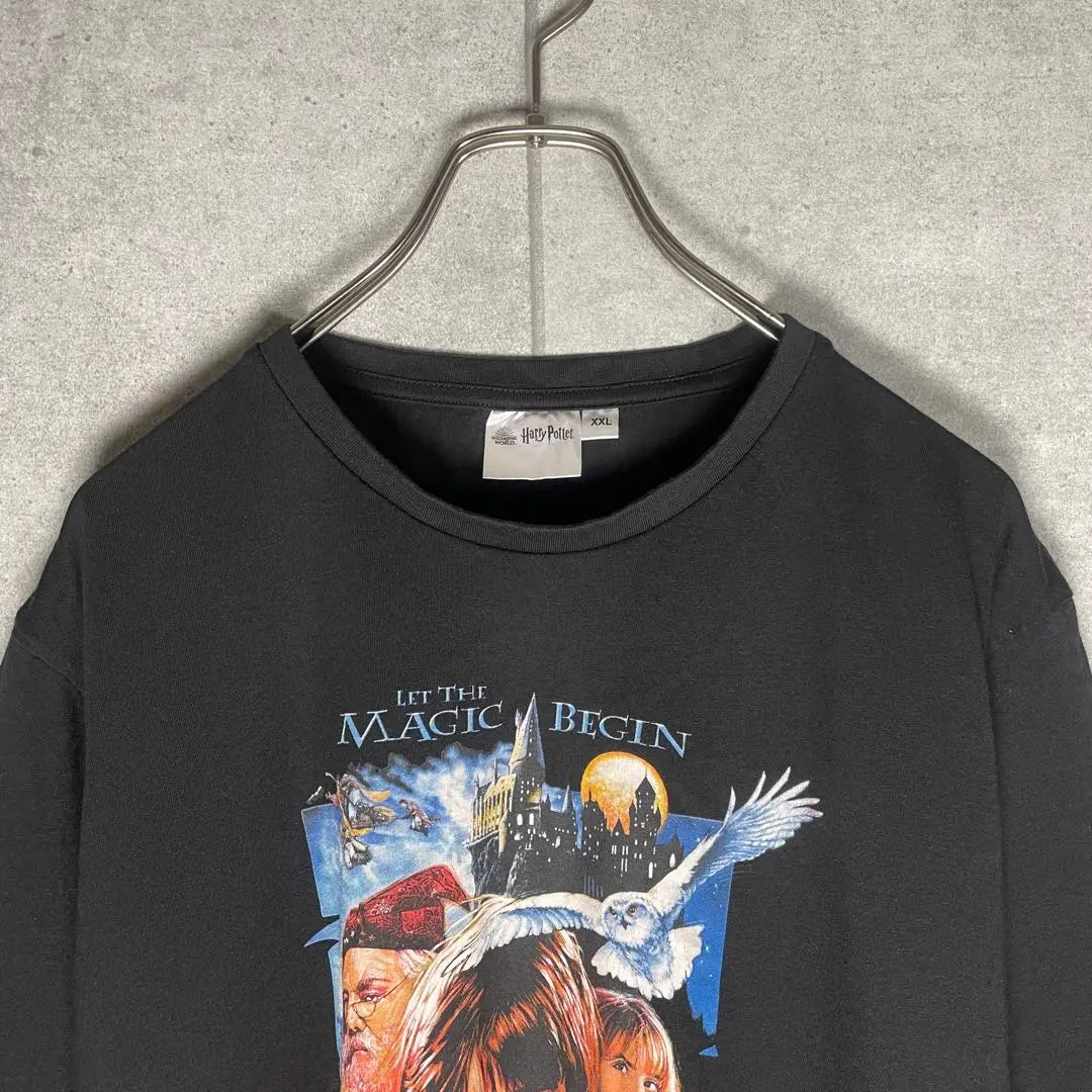 [Old clothes] Harry Potter and the sage's stone short sleeve T -shirt Difficult to obtain vintage movies | [古着]ハリーポッターと賢者の石　半袖　Tシャツ　入手困難　ビンテージ　ムービー