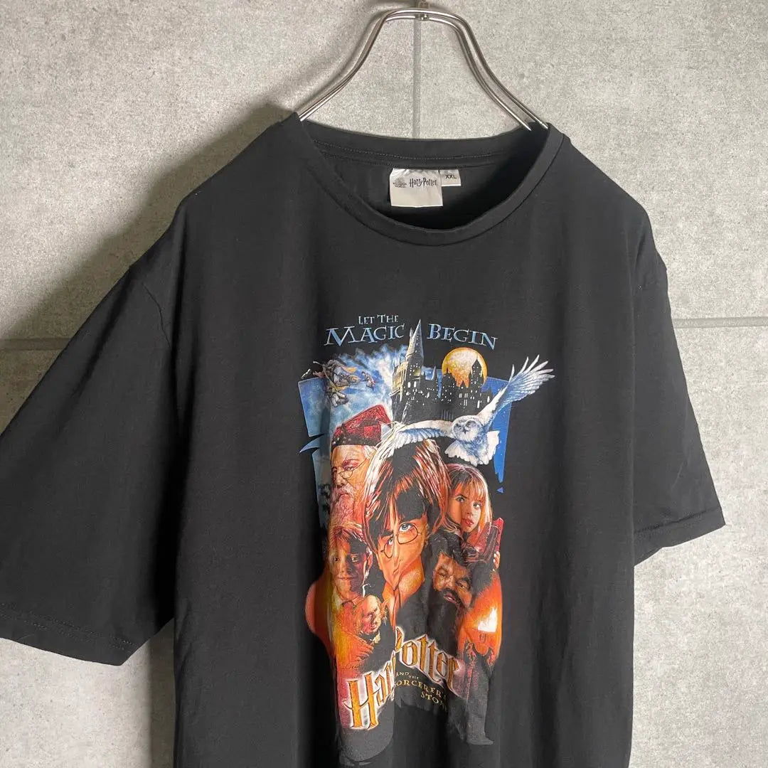 [Old clothes] Harry Potter and the sage's stone short sleeve T -shirt Difficult to obtain vintage movies | [古着]ハリーポッターと賢者の石　半袖　Tシャツ　入手困難　ビンテージ　ムービー