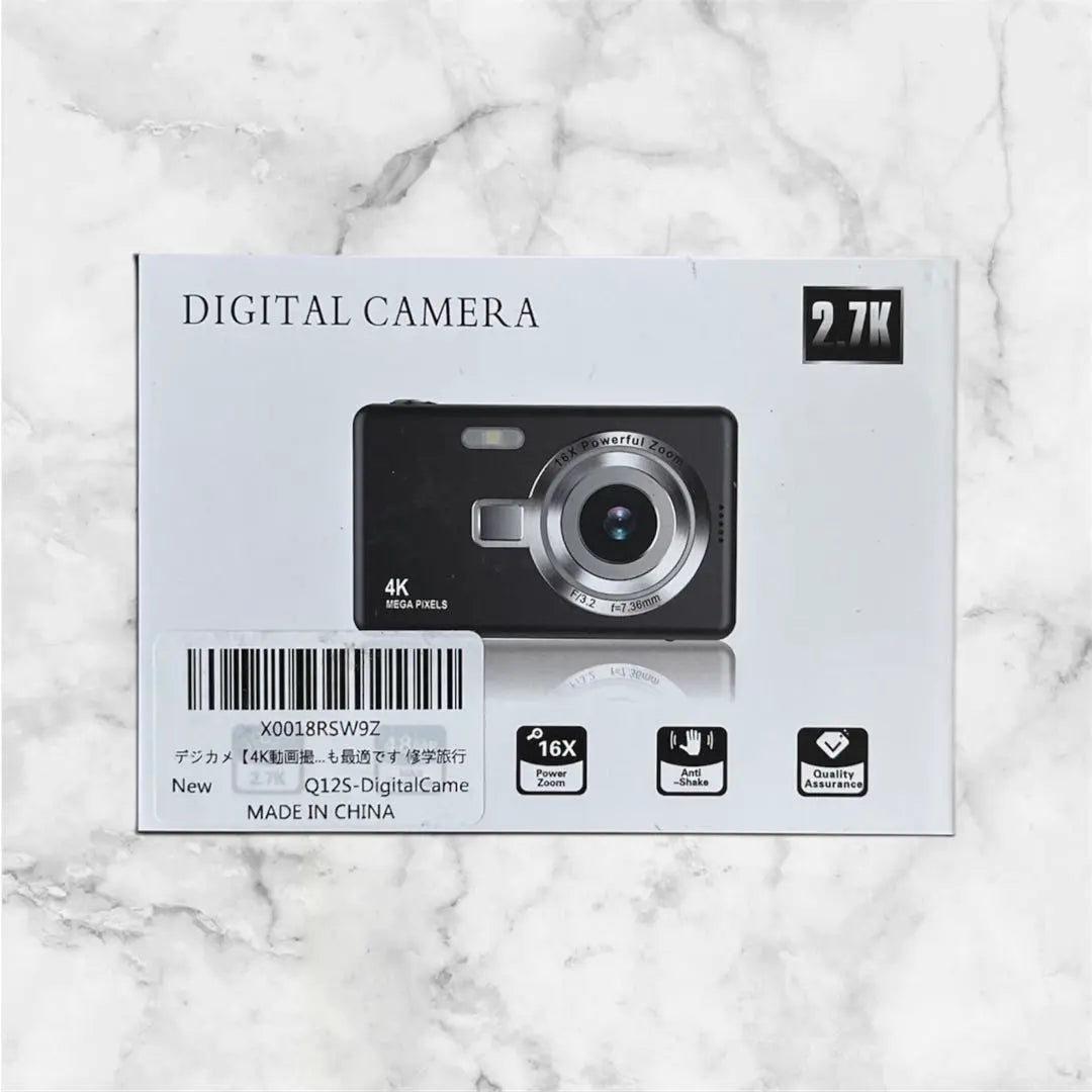 Digital Camera Digital Camera with SD Card 2.7 inch Large Screen Web Camera