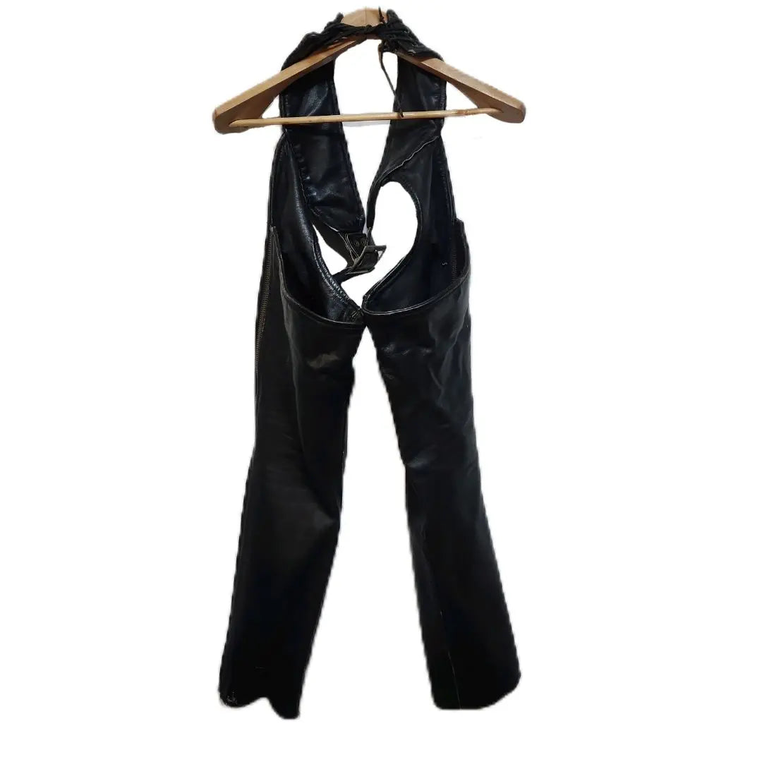 VANSON LEATHERS Bike Chaps 22 Size Black | vanson Leathers バイクチャップス 22サイズ 黒