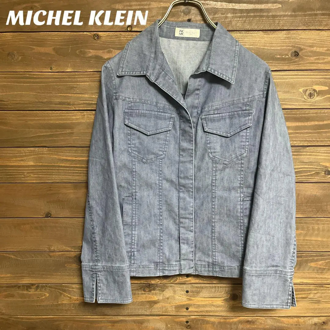 ♦︎[Michel KLEIN] MICHEL KLEIN Denim-style Jacket M