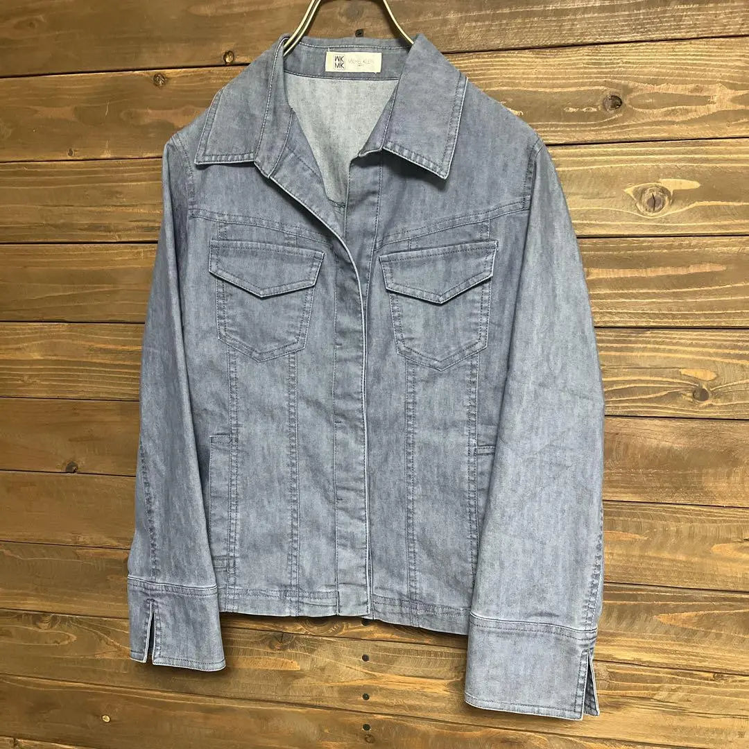 ♦︎[Michel KLEIN] MICHEL KLEIN Denim-style Jacket M