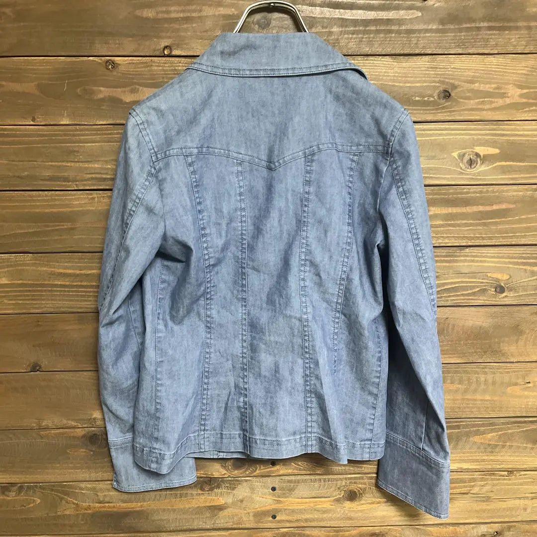 ♦︎[Michel KLEIN] MICHEL KLEIN Denim-style Jacket M