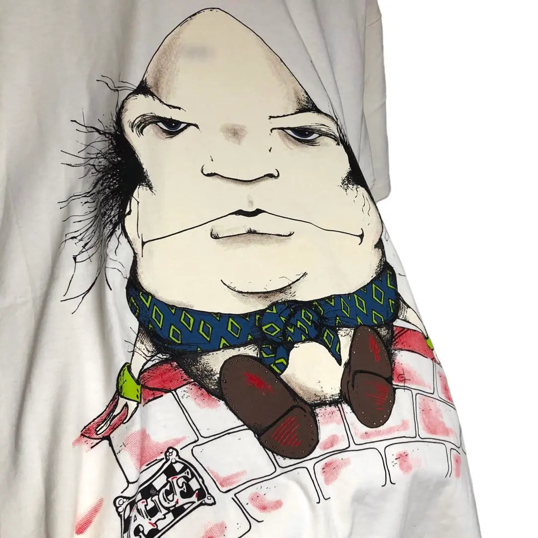 New unused 90S Hump Tea Dumpy T -shirt Andazia White | 新品未使用 90s ハンプティダンプティ Tシャツ ANDAZIA ホワイト