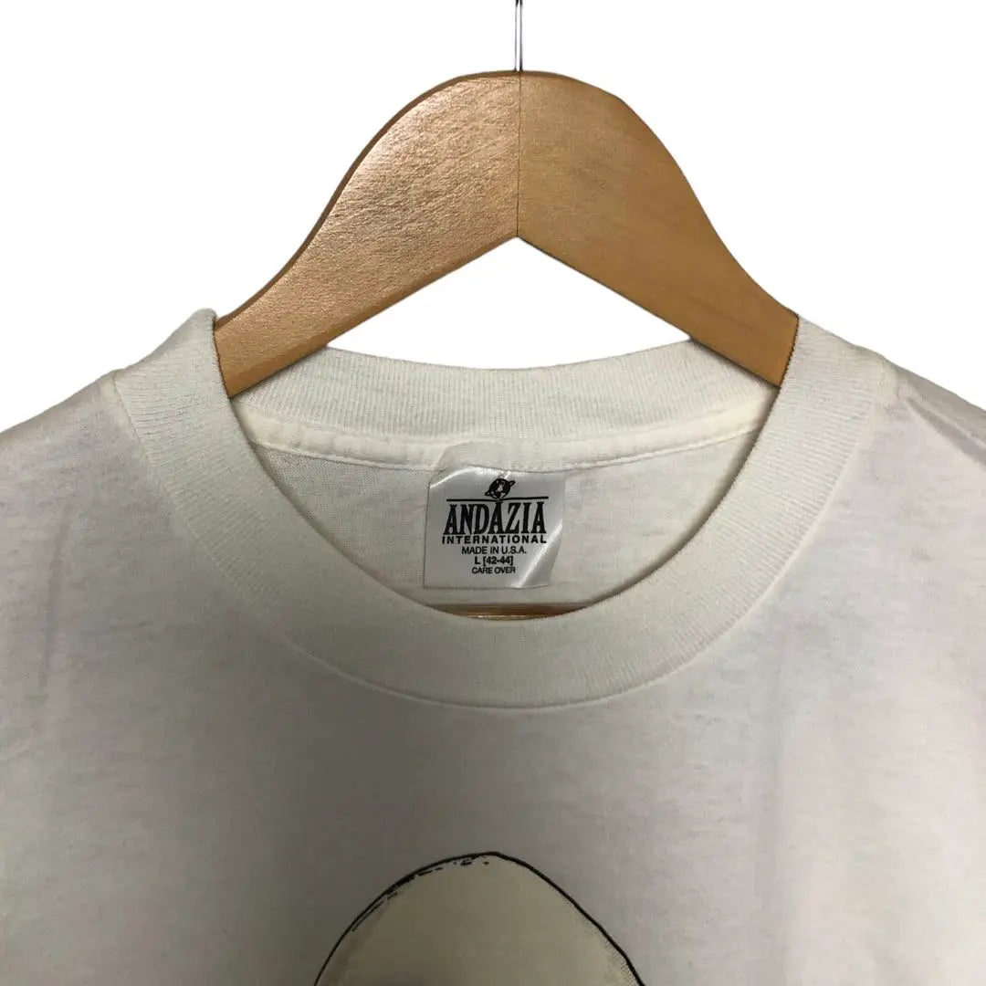 New unused 90S Hump Tea Dumpy T -shirt Andazia White | 新品未使用 90s ハンプティダンプティ Tシャツ ANDAZIA ホワイト