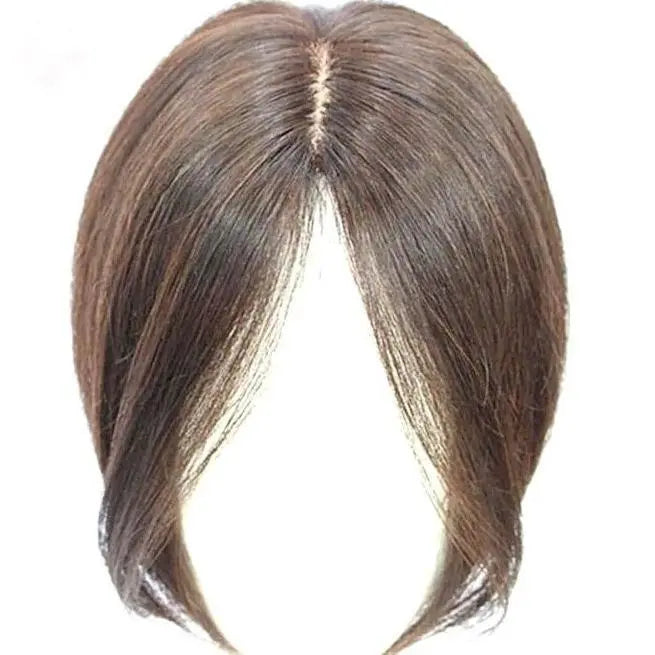 Disposal ★ Brand new, unused whole human hair ★ Artificial skin ★ Length 22-24cm with calm brown hair