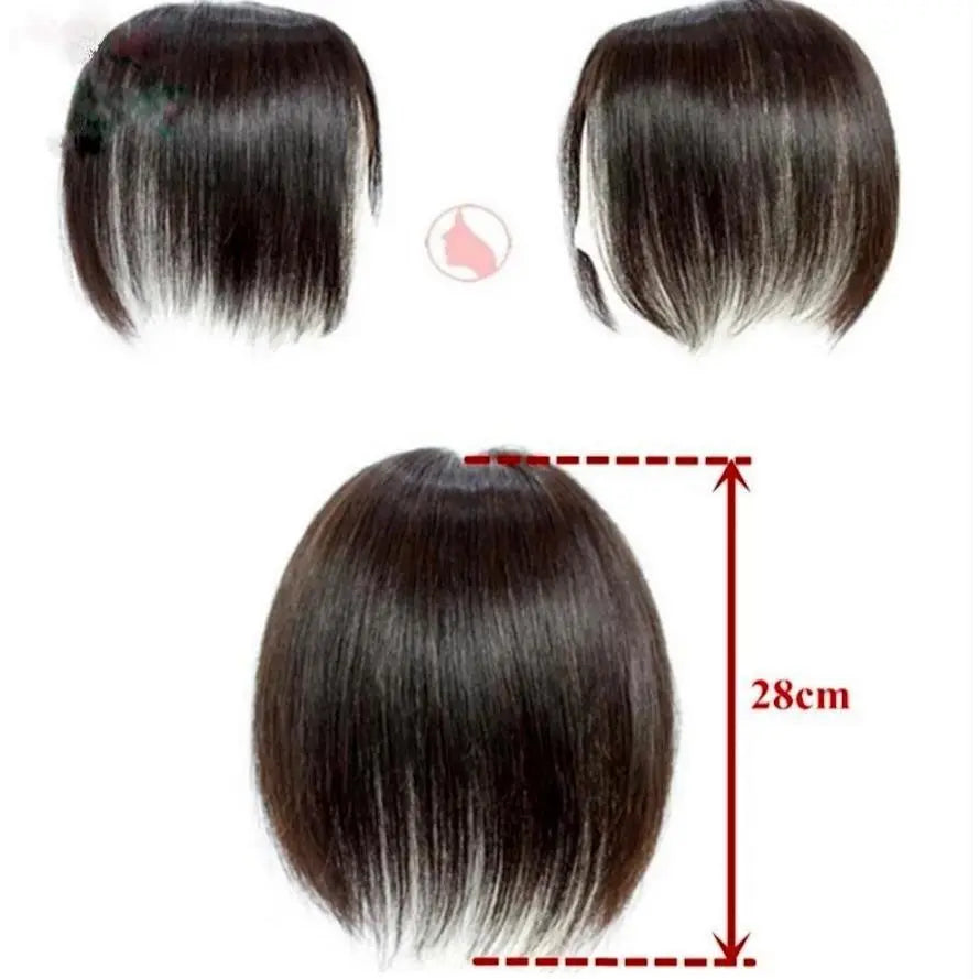 Disposal ★ Brand new, unused whole human hair ★ Artificial skin ★ Length 22-24cm with calm brown hair