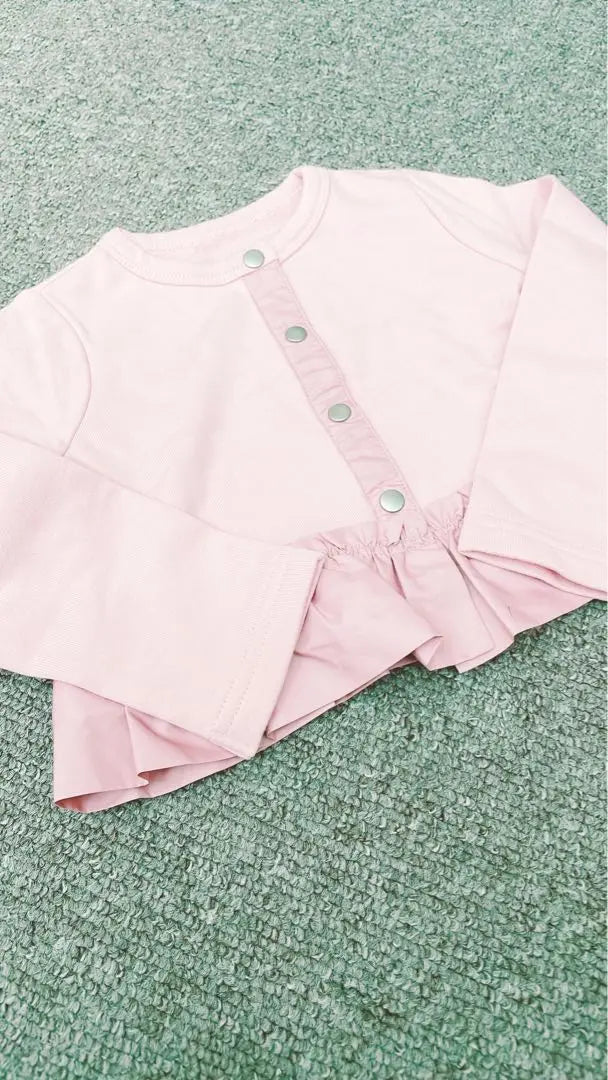 Pink buttoned cardigan 100