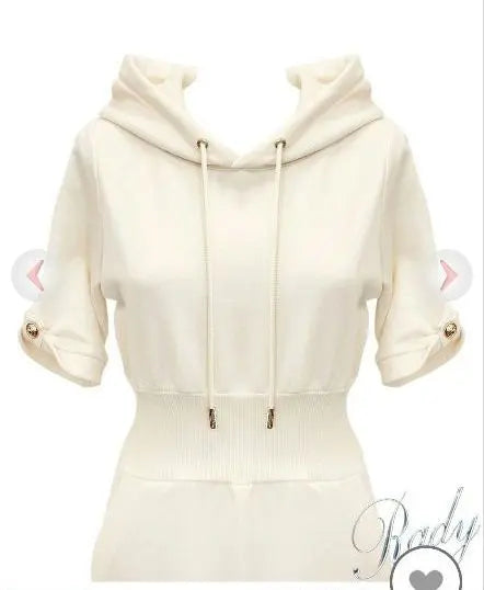 Rady Hoodie Dress, 1 left, Vanilla White