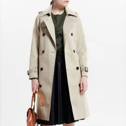 Adam Erope Trench Coat ADAMETROPE 36 with detachable liner