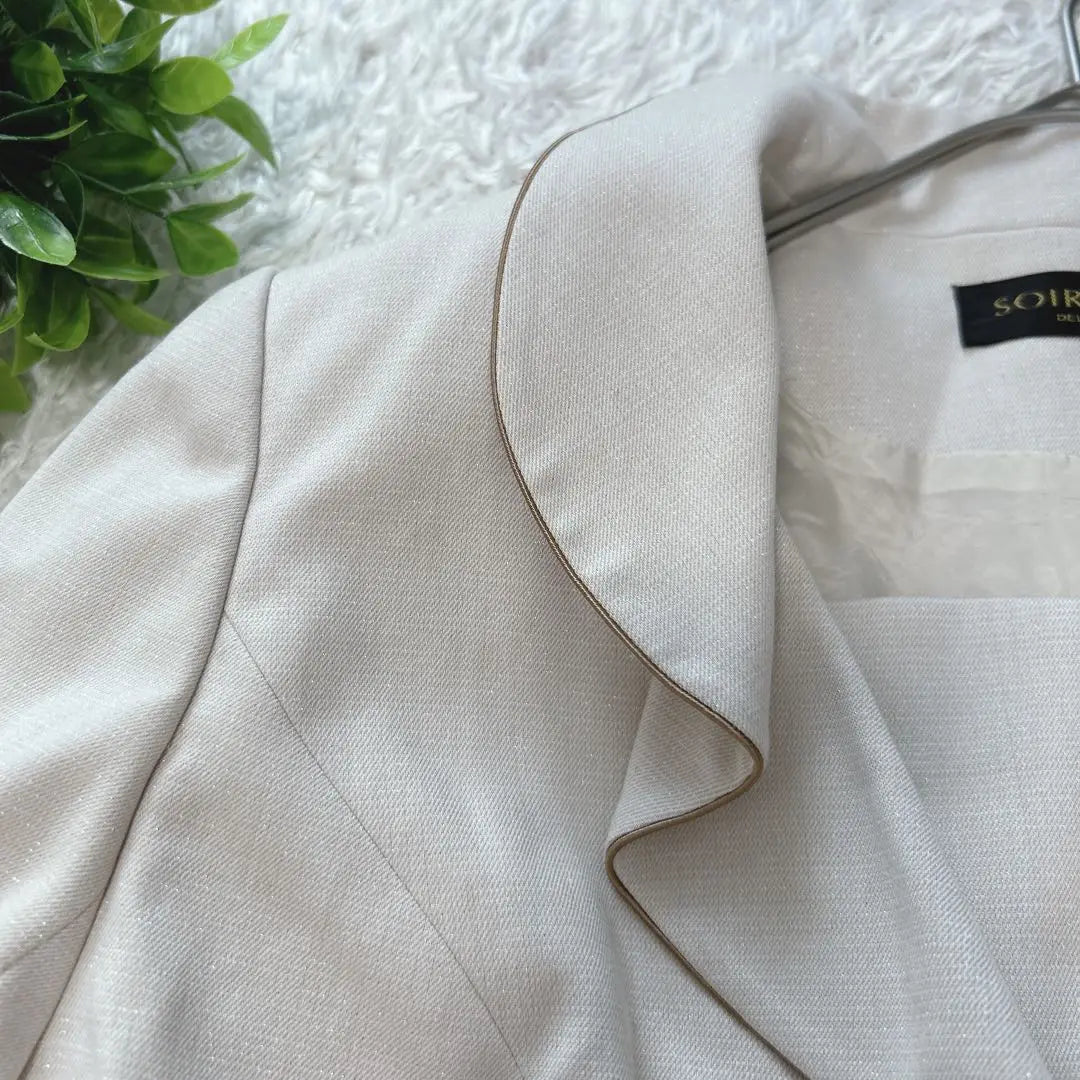 Good condition ♡ [SOIR DOLCE] Tailored Jacket (9) Ivory