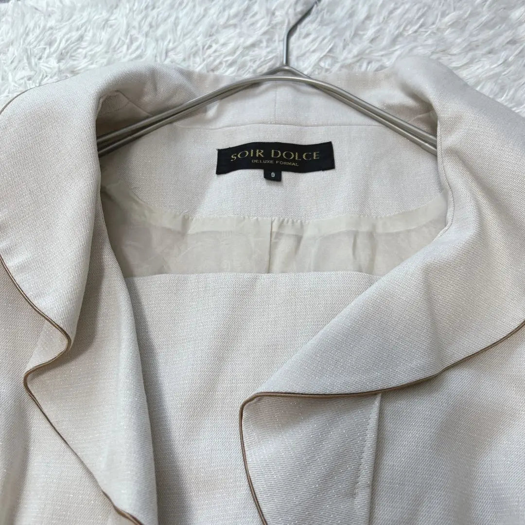 Good condition ♡ [SOIR DOLCE] Tailored Jacket (9) Ivory