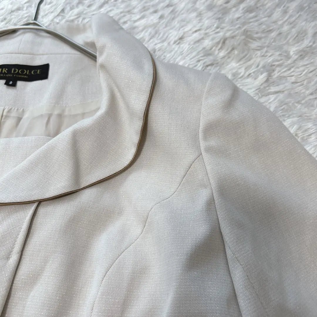 Good condition ♡ [SOIR DOLCE] Tailored Jacket (9) Ivory