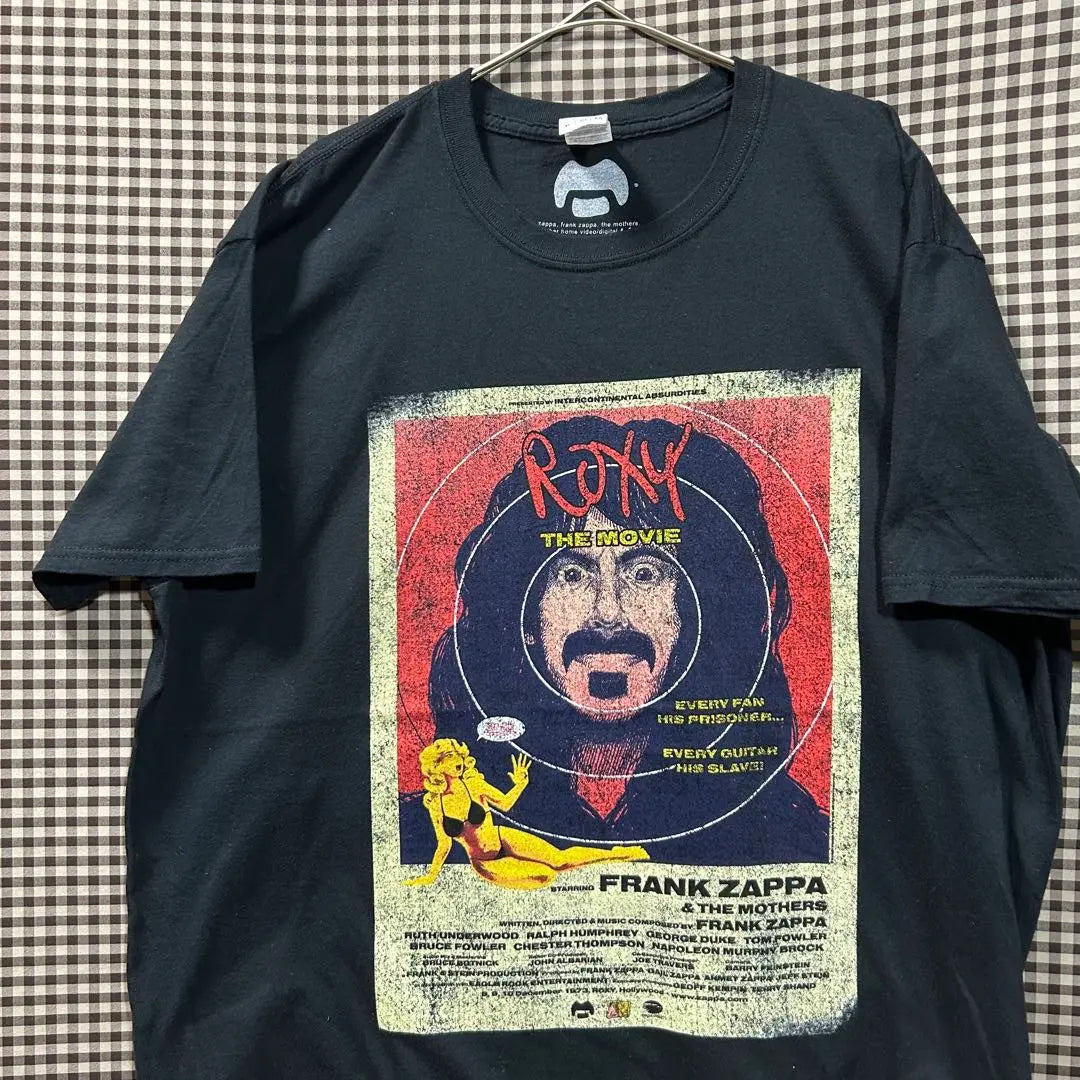 Frank Sappa TEE Película Camiseta Banda Rock Vintage | フランクザッパ tee ムービー tシャツ バンド ロック ビンテージ