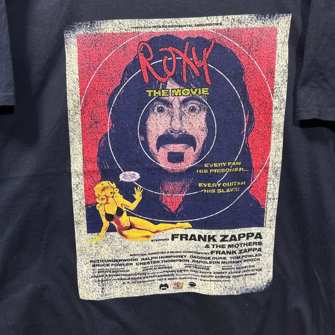 Frank Sappa TEE Película Camiseta Banda Rock Vintage | フランクザッパ tee ムービー tシャツ バンド ロック ビンテージ