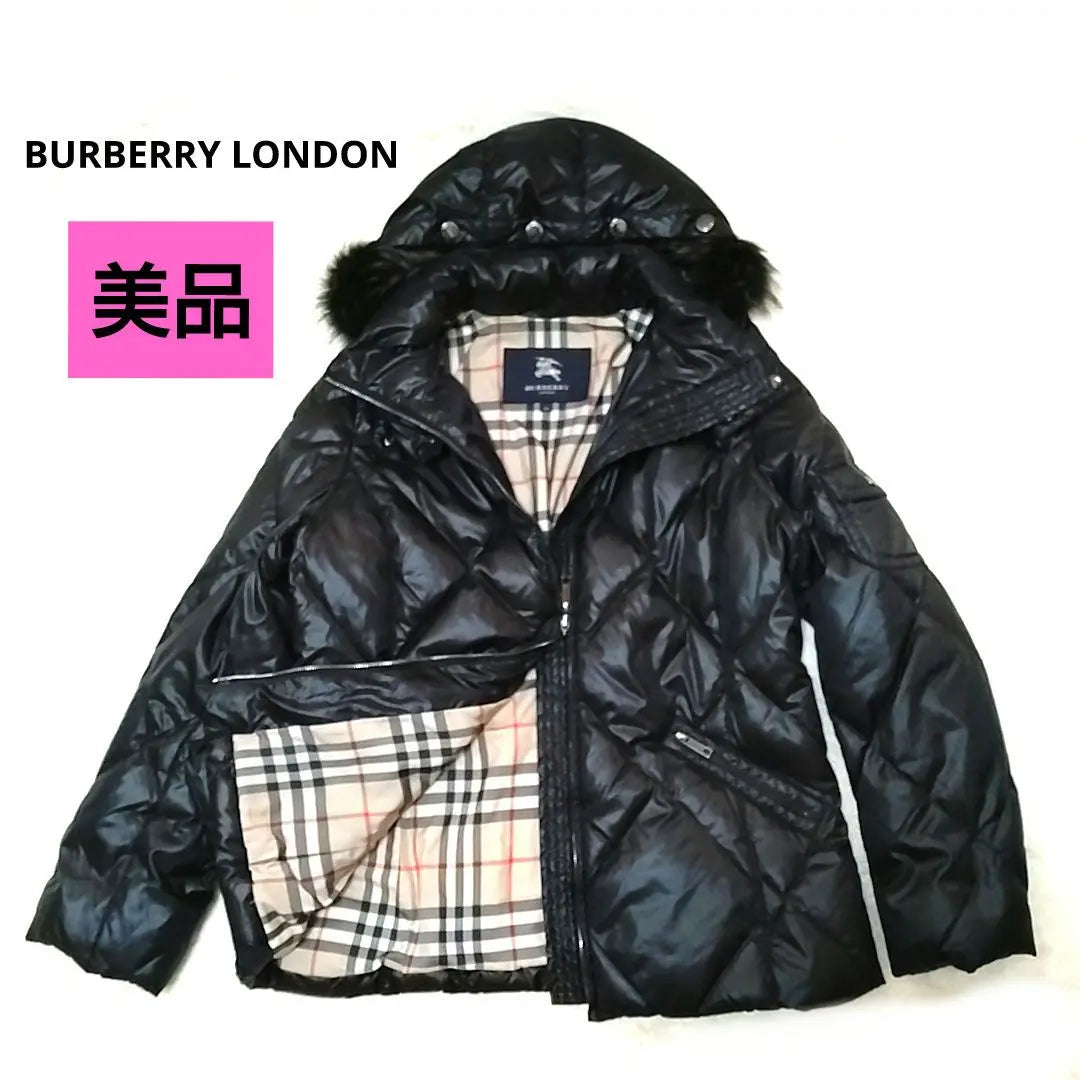 [Good condition] BURBERRY LONDON Down Jacket Nova Check