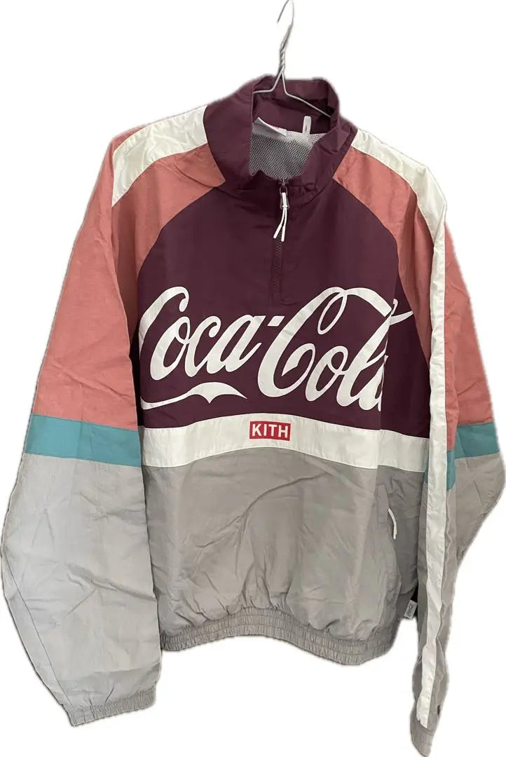 Cortavientos con cremallera de un cuarto de Kith x Coca-Cola | Cortavientos con cremallera de un cuarto de Kith x Coca-Cola