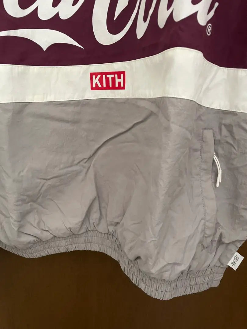 Cortavientos con cremallera de un cuarto de Kith x Coca-Cola | Cortavientos con cremallera de un cuarto de Kith x Coca-Cola