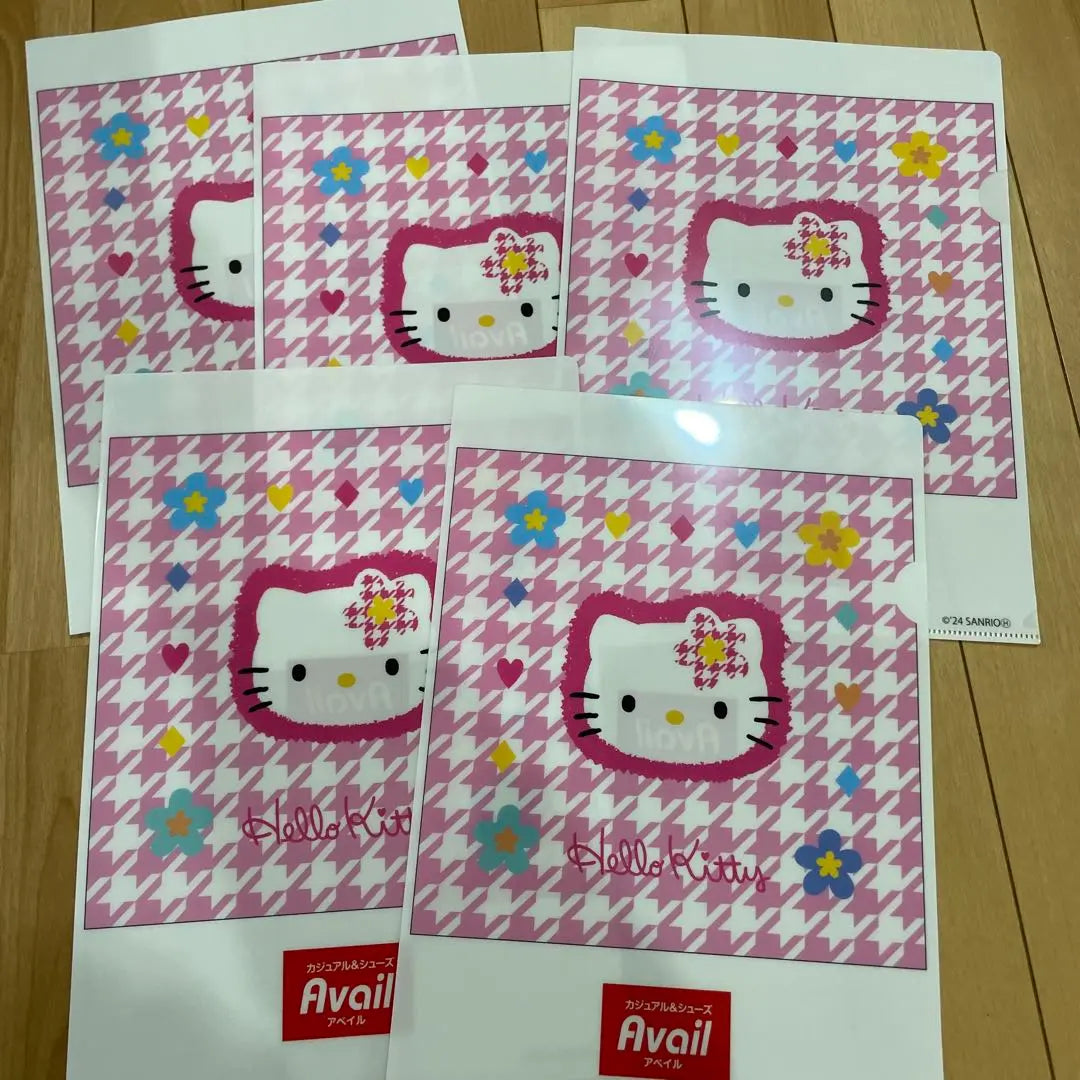 Sanrio Character Clear File Set of 8