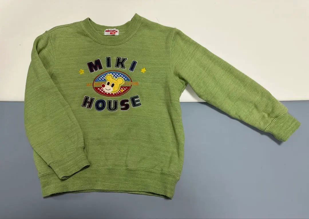 [Miki House] Sudadera popular de manga larga para niños de 110 cm