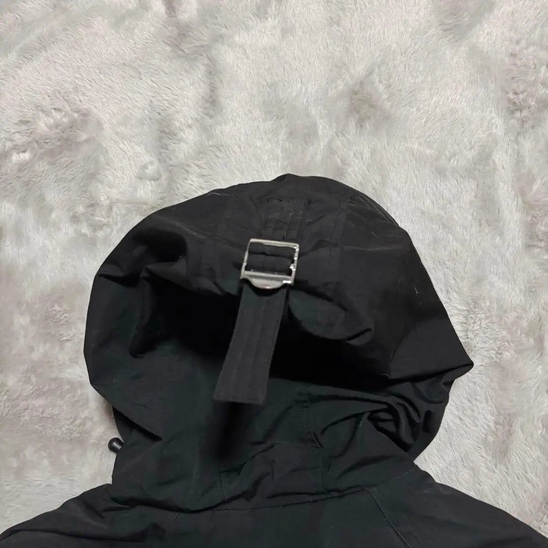 [USED] SCHOTT Military Hooded Jacket Shot Black