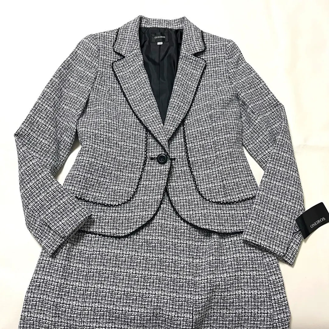 《New and unused》ONEROS Oneiros skirt suit tweed size 11 L