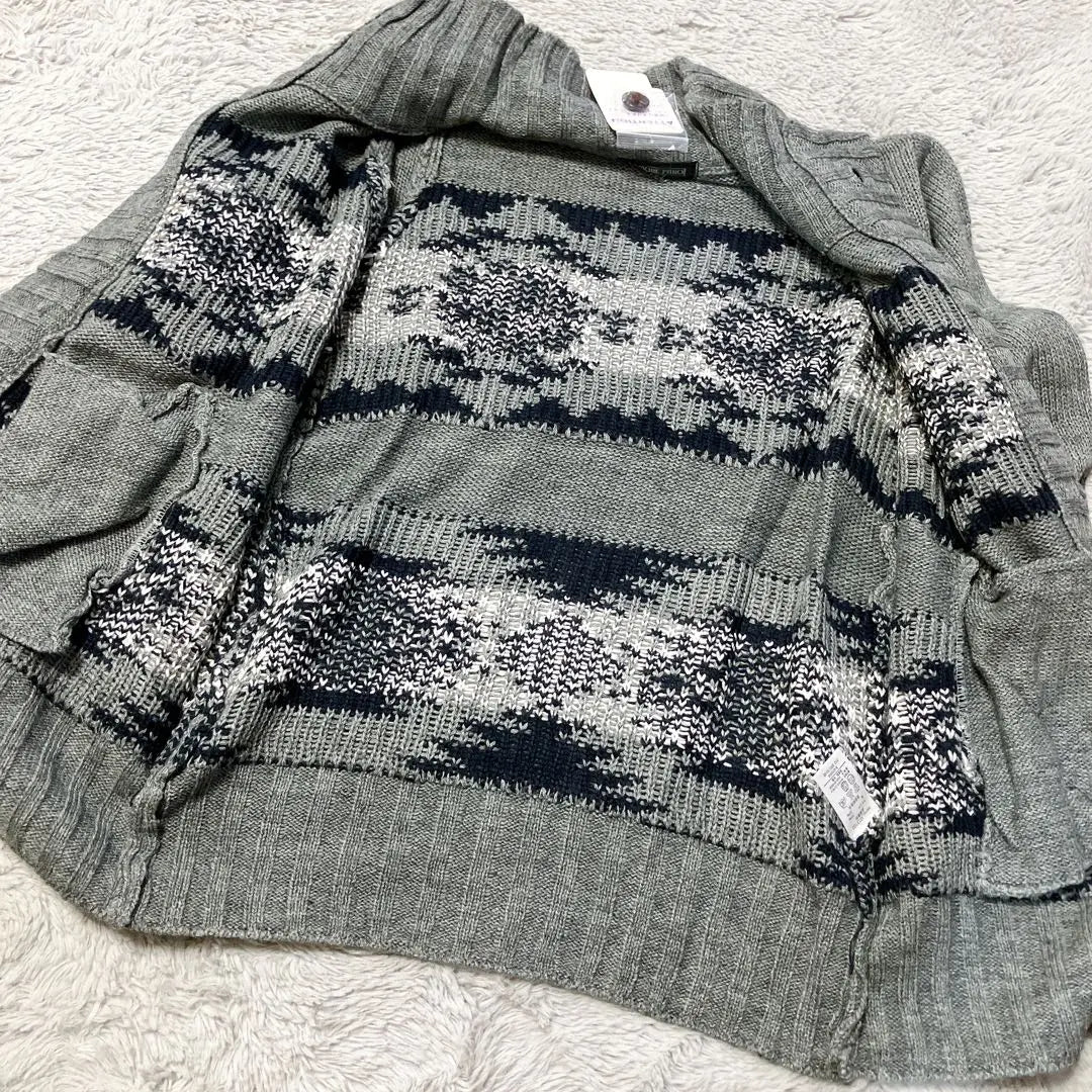 New and unused gray cardigan men's size M tops knit