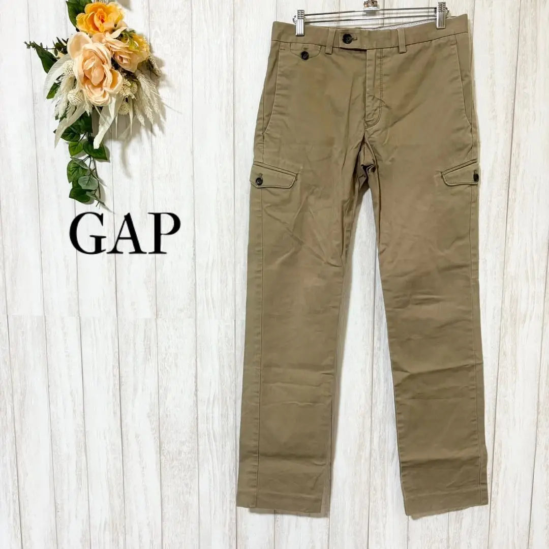 ♦GAP GAP♦Cotton casual pants/side pockets/straight pants