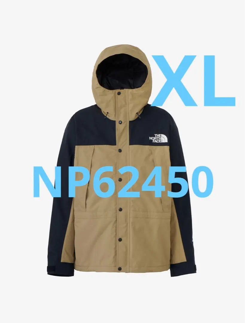 North Face Mountain Light Jacket NP62450 Kelptan XL