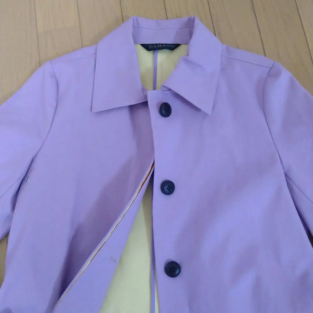 DAMA collection Lavender Trench Coat Dinos