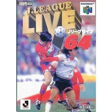 N64 J League Live 64 Electronic Arts Real Soccer Games Battle