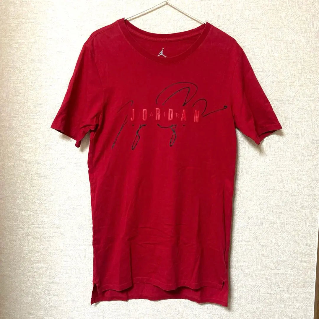 [Jordan] Men's T-shirt Red XS size