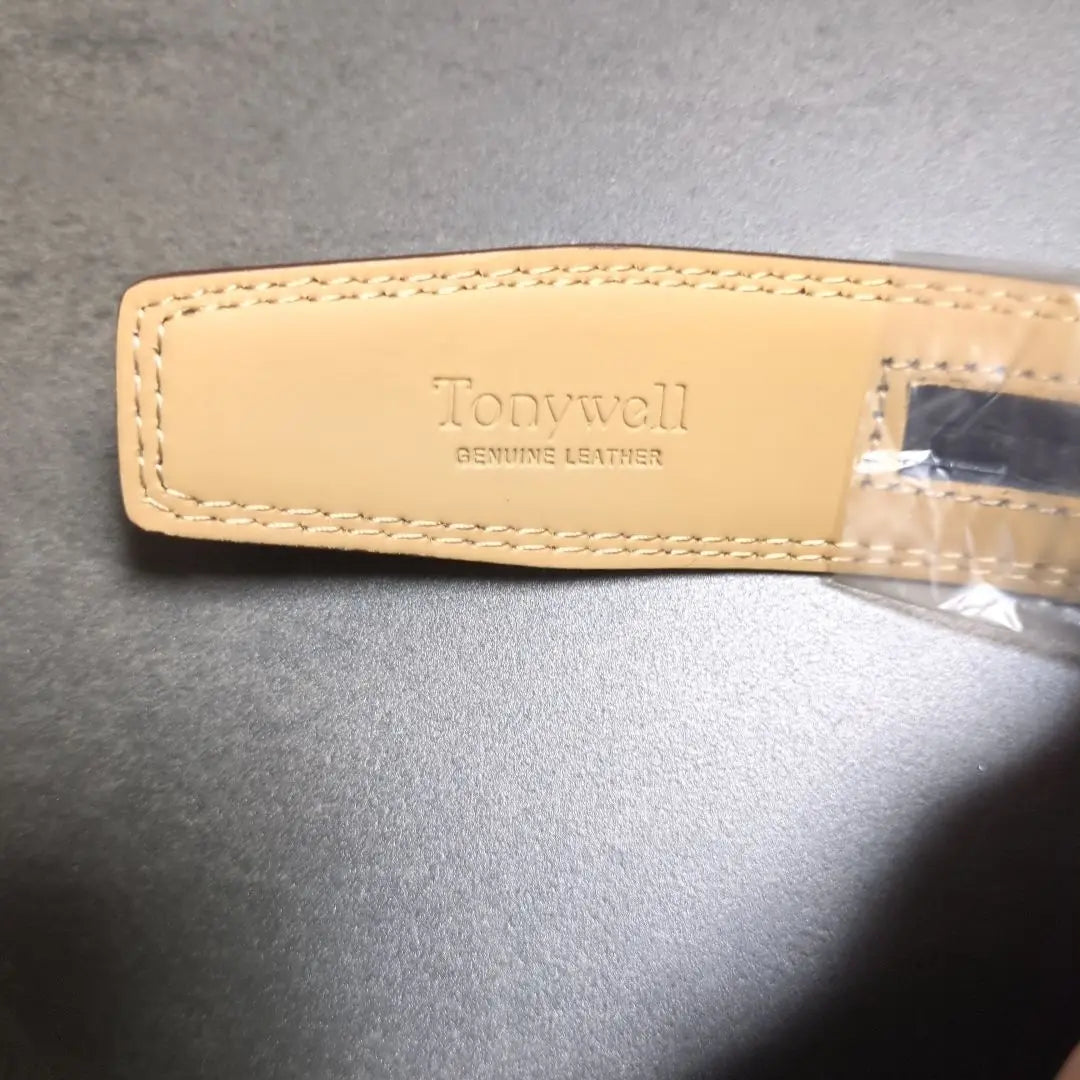 Tonywell Men's Belt Gentleman Belt Golfbert Auto Lock Brown | Tonywell メンズ ベルト紳士ベルトゴルフベルトオートロック ブラウン