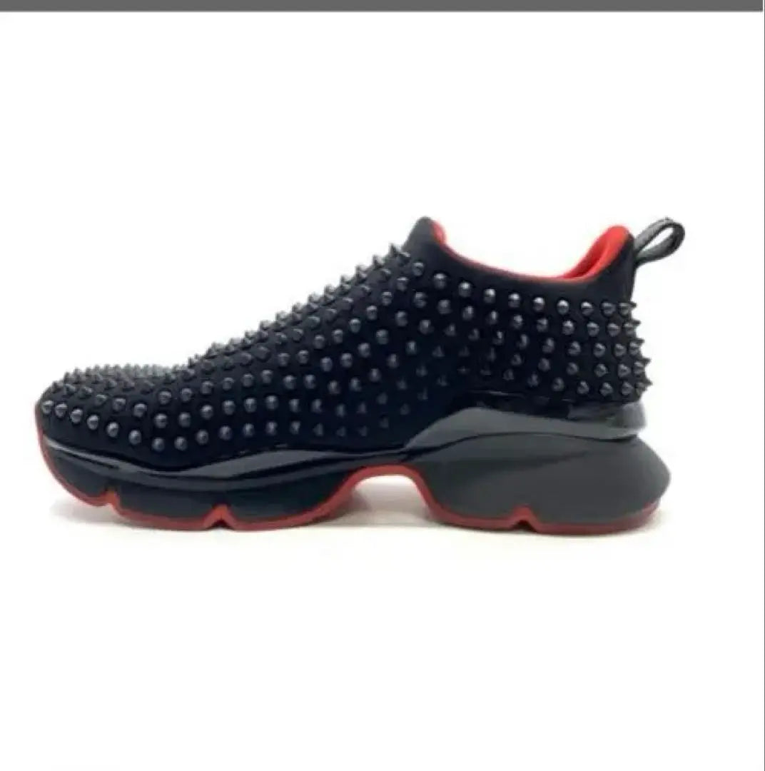 Christian Louboutin Spike Studded Scuba Sneakers