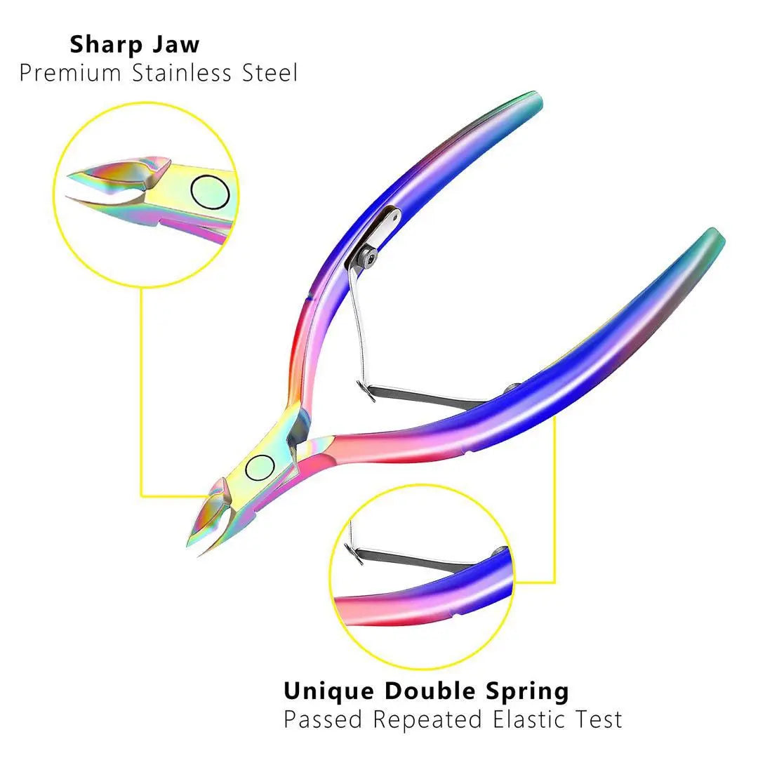 ◯ Nail Self Cuticle Cutter Nipper Limoot Stainless Steel Claw