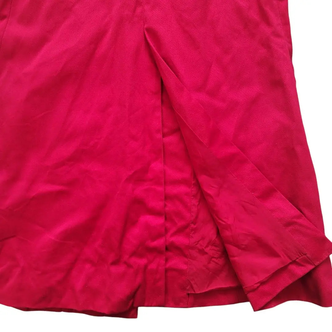 [Rare] TOKYO CASUAL WEAR Women's Trench Coat Red