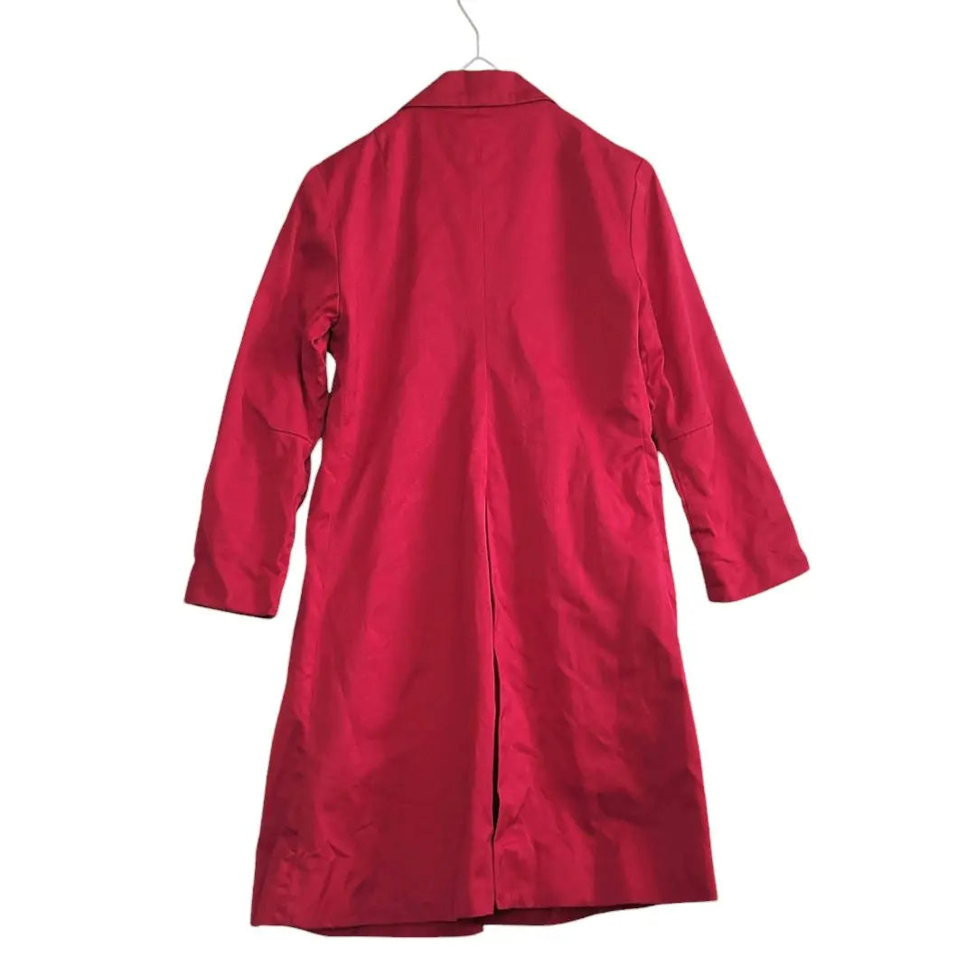 [Rare] TOKYO CASUAL WEAR Women's Trench Coat Red