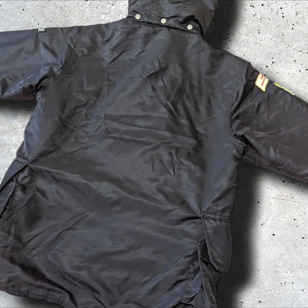 Super Rare FIREZONE New York City Fire Department Jacket Fireman Coat Black