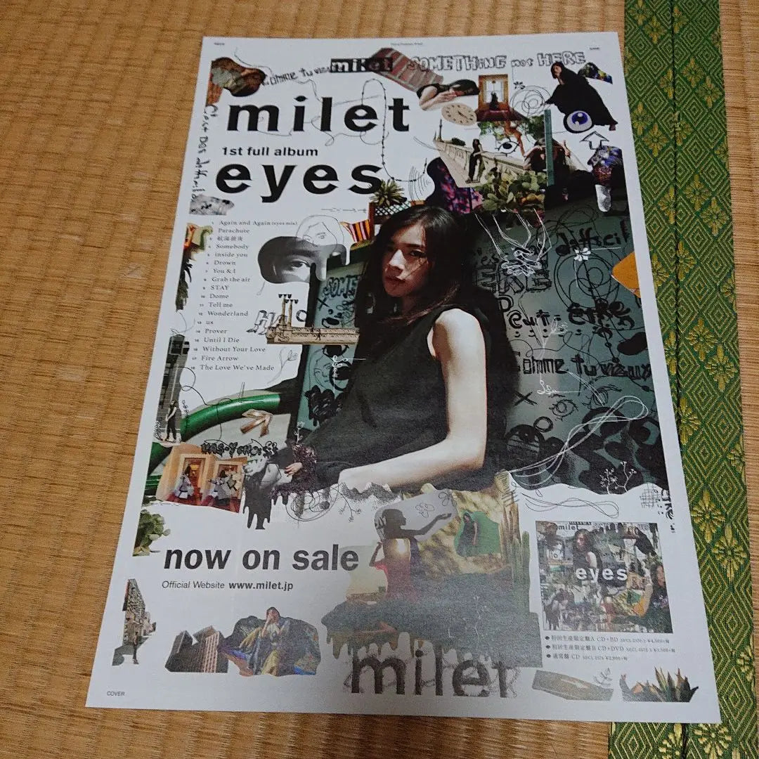 Milet eyes poster set of 2