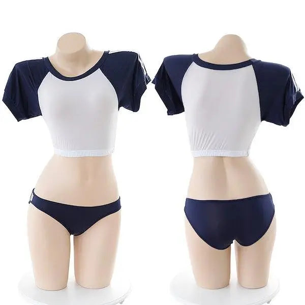 Cosplay Costume Gymnastics Uniform Track and Field Club JK High School Girl Student Bloomers Anime Sexy