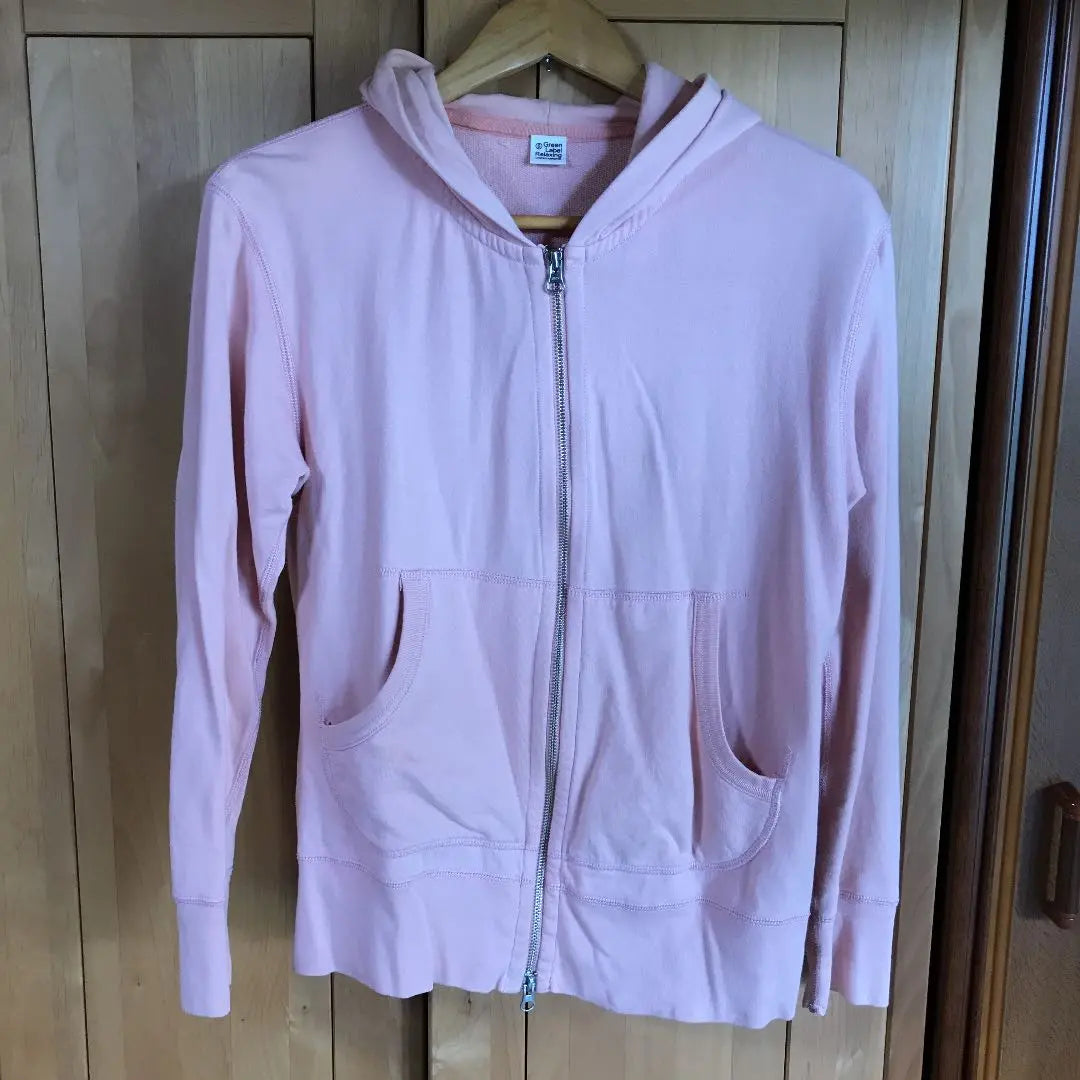 United Arrows Green Label Relaxing Hoodie Pink S