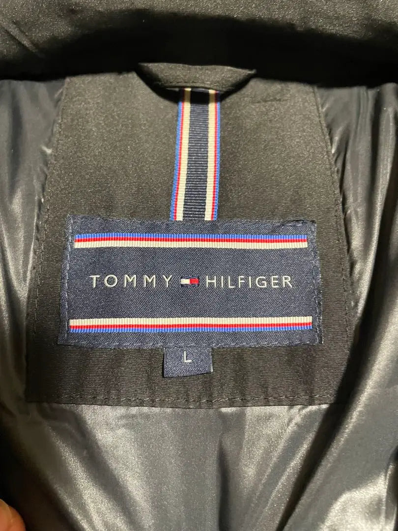 Tommy Hilfiger Down Coat Black Boa L Down Jacket