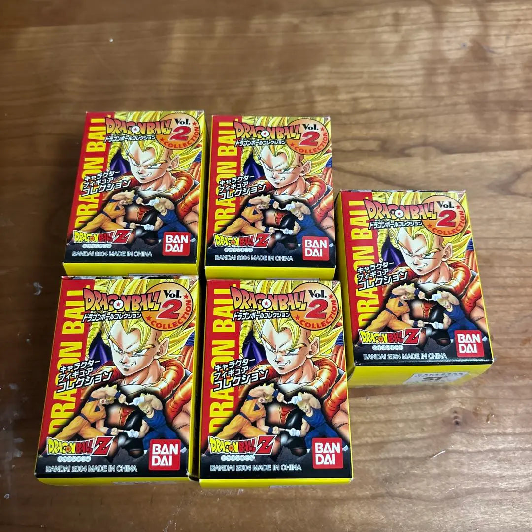 Colección Dragon Ball Vo.2 5 piezas Figura Bandai Dragon Ball Z