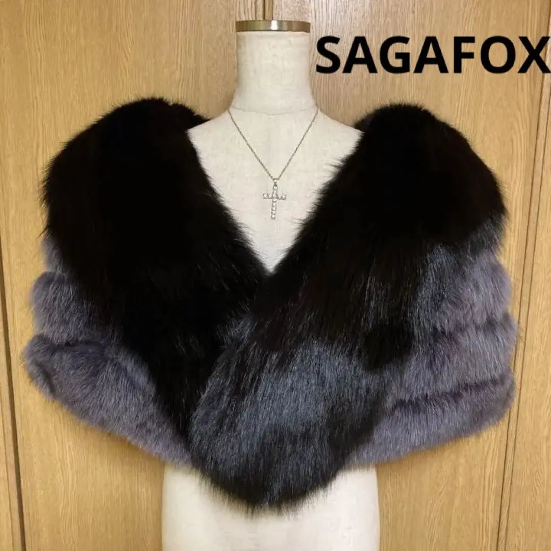 SAGAFOX 2WAY Fox Fur Shawl Stole | SAGAFOX サガフォックス 2WAY フォックスファー ショール ストール