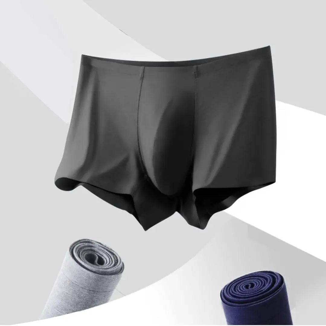 [SOREIYU] Men's Boxer Shorts Set of 4 Underwear 2XL